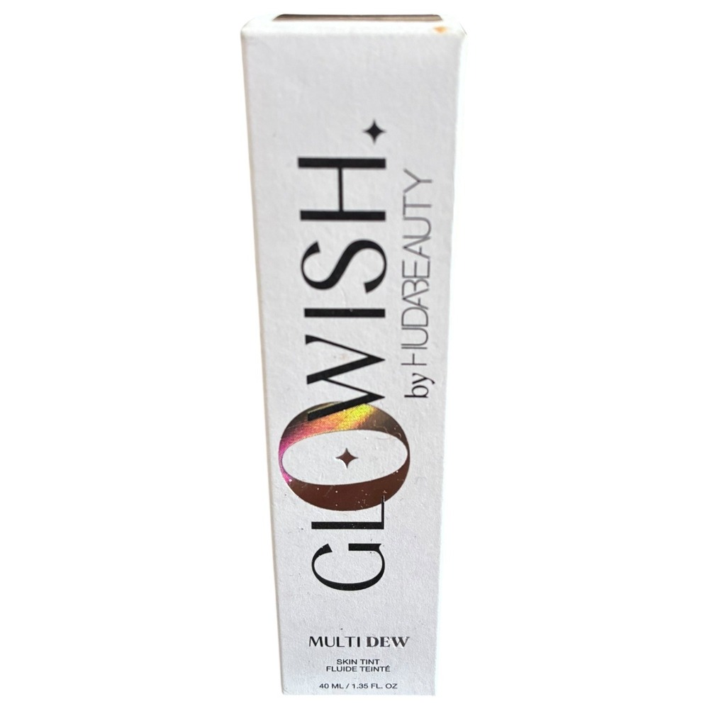 GloWish by Huda Beauty MultiDew Skin Tint 12 Rich‎ 40ml 1.35oz Dewy